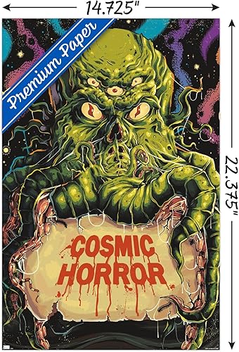 Miniatura 6 de Trends International Póster de pared clásico de terror Cthulhu Monster