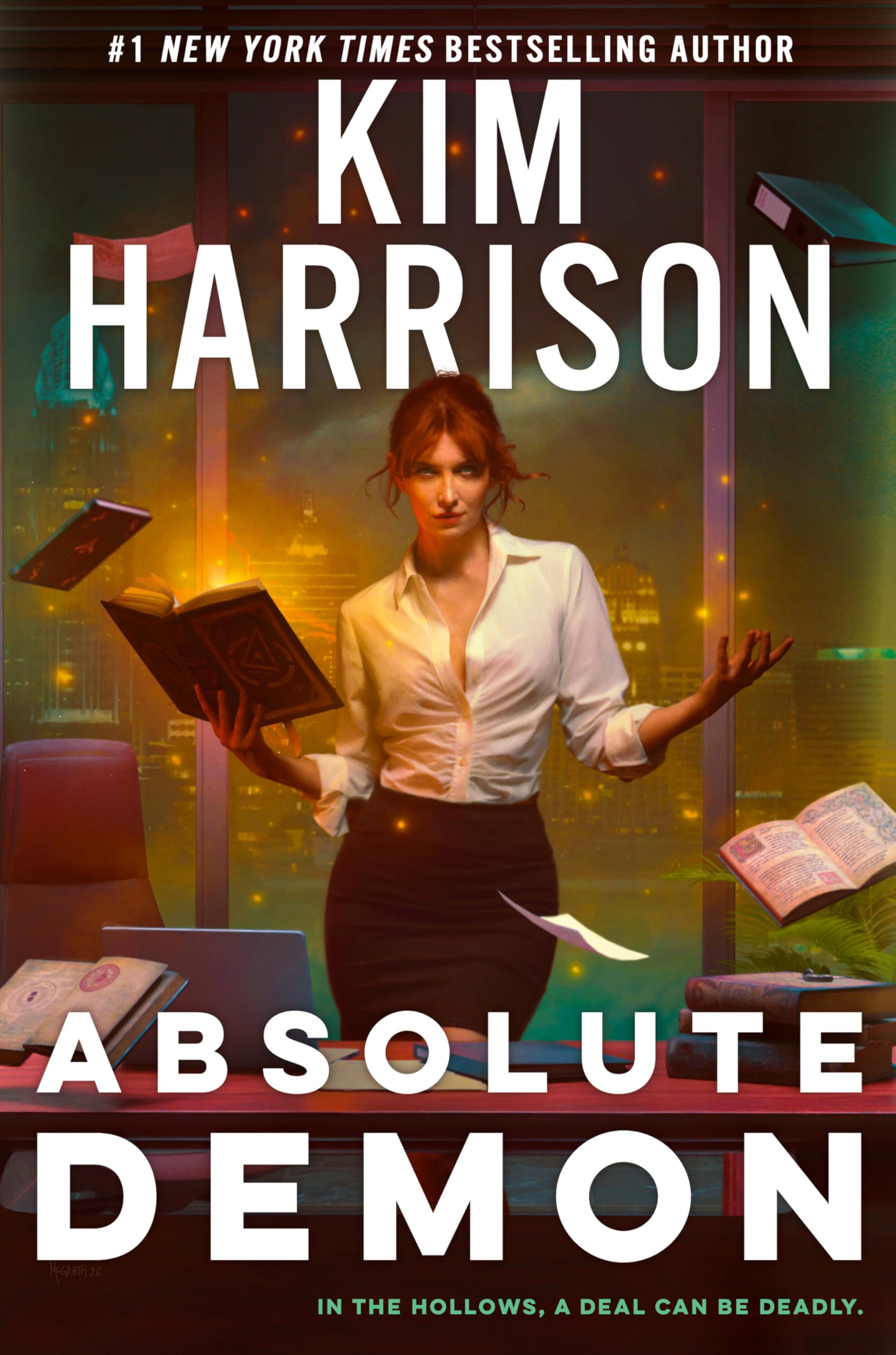 Cover of Absolute Demon (Hollows Book 19)