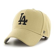 47 MLB Los Angeles Dodgers MVP Berretto da baseball unisex, Oro antico., Taglia unica