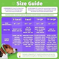 Vista 5 de Happy Hoodie La prenda original para perros y gatos de la marca estadounidense - Alivio de la ansiedad/Protección contra el Púrpura