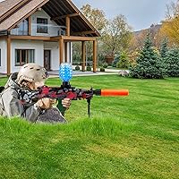 Vista 5 de 2 Juegos de Juguetes Blaster Eléctricos, Blasters de Salpicaduras con Modo Dual Automático y Manual, y Gafas Protectoras, Edades 14 y Más