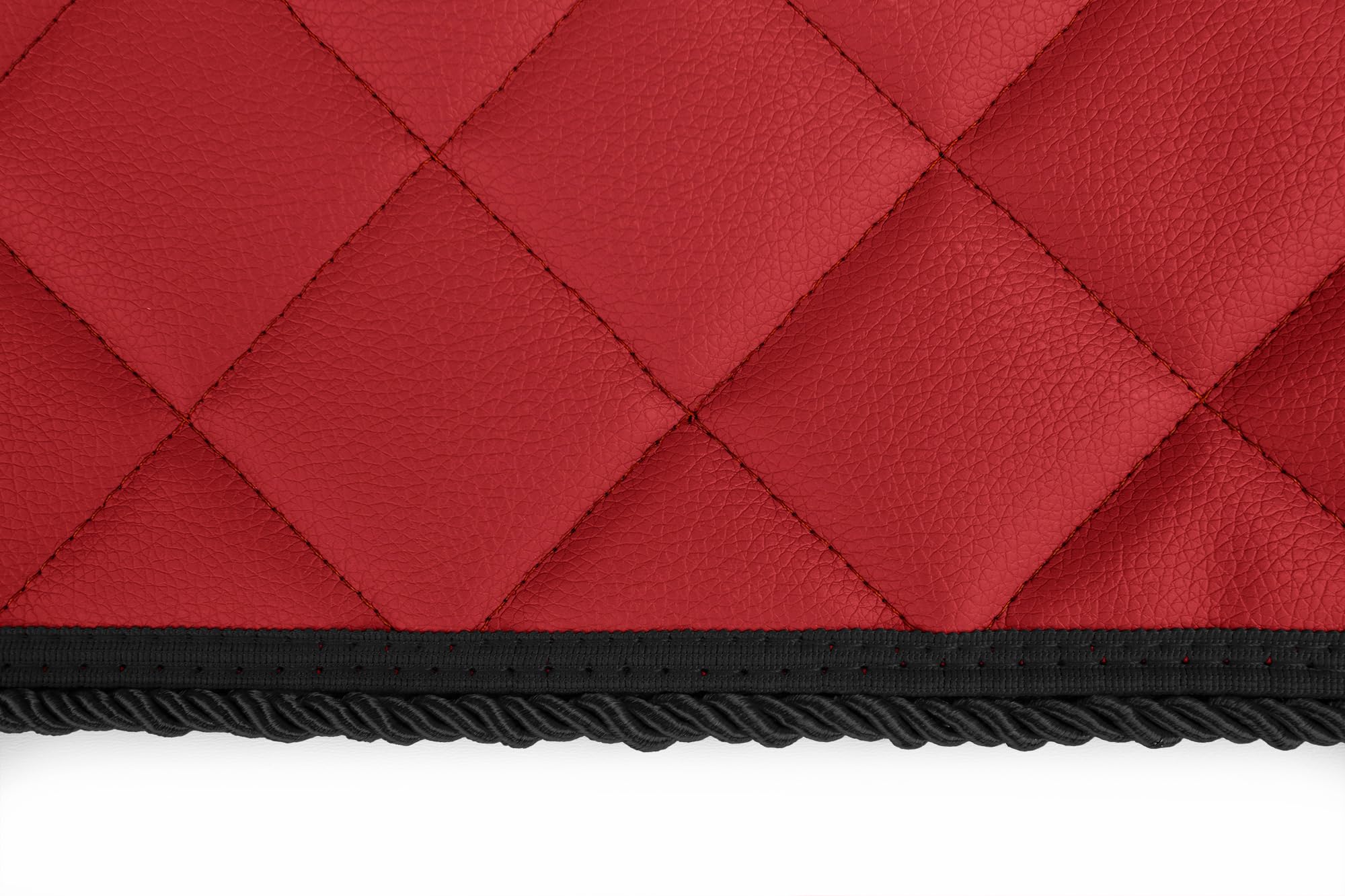 F-CORE Colchas camion Compatible con DAF XF 106 01.14- Cama Baja Rojo