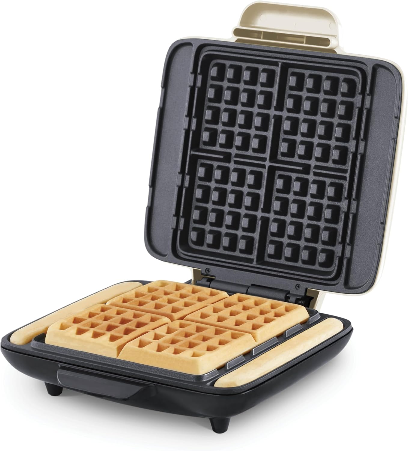 DASH No-Drip Waffle Maker - Four Waffle Molds