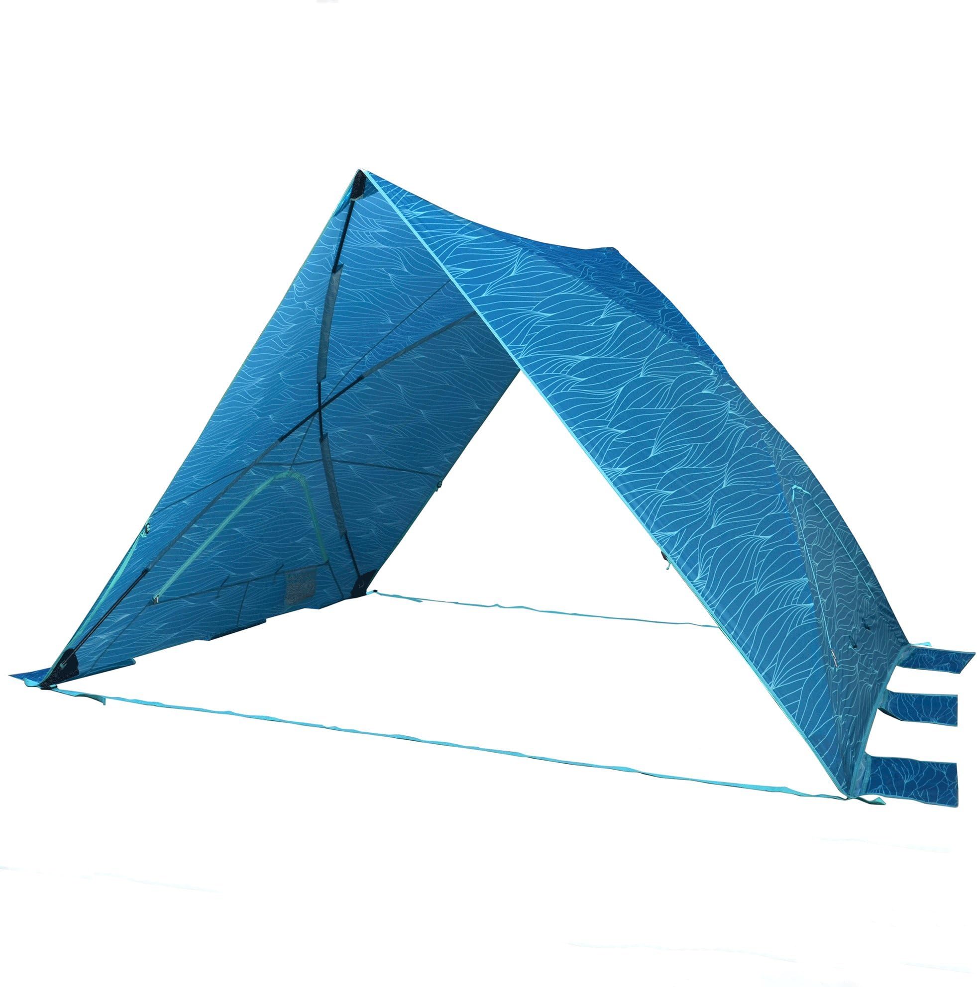 Lightspeed Outdoors A Shade Beach Tent | Extra Large Adjustable Beach Shelter