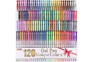 Chameleon Pen 120 Unique Colors, No Duplicates Gel Pens