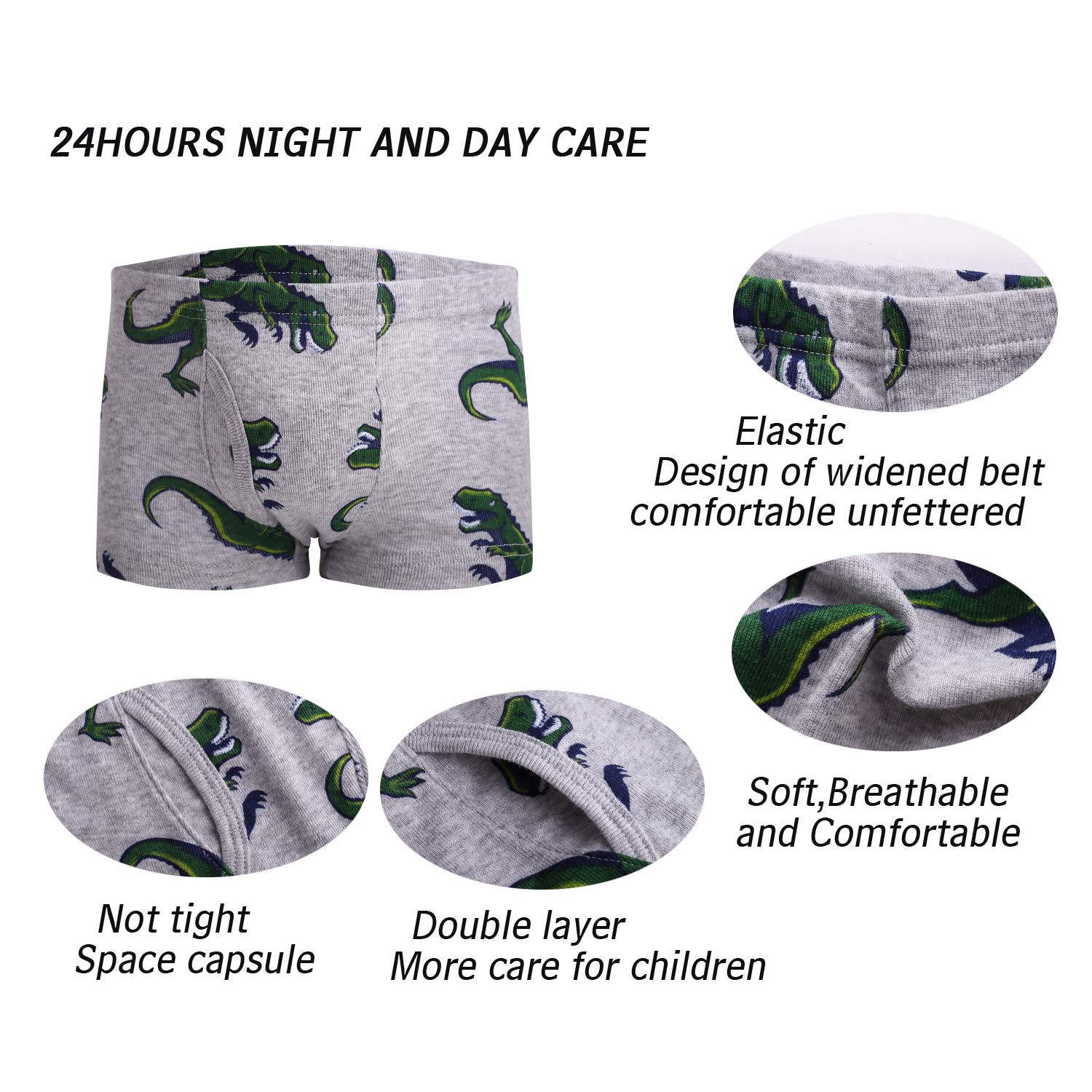 Calzoncillos de algodón suave para niños pequeños, varios patrones lindos, paquete de 6-8-9, tallas: 2-3T, 3-4T, 4-5T, 5-6 años, 7-8 años