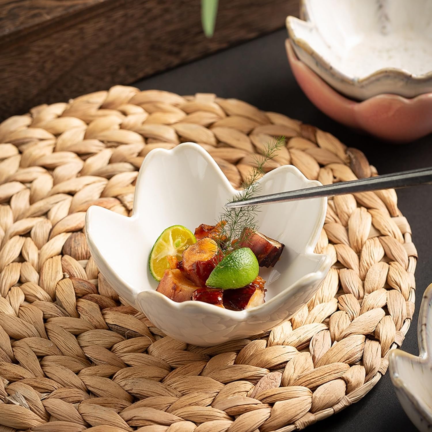 Bowl for Sauce Ice Cream Dishes are Suitable for Holding Desserts Sauces Salads Snacks Etc