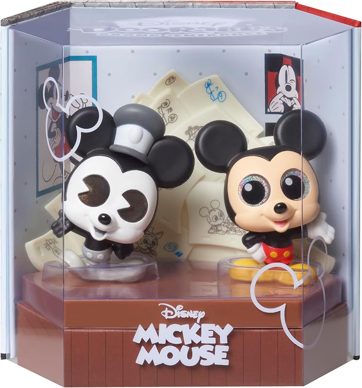 Disney Doorables Grand Entrance 3-inch Collectible Mickey Mouse 2-piece Set