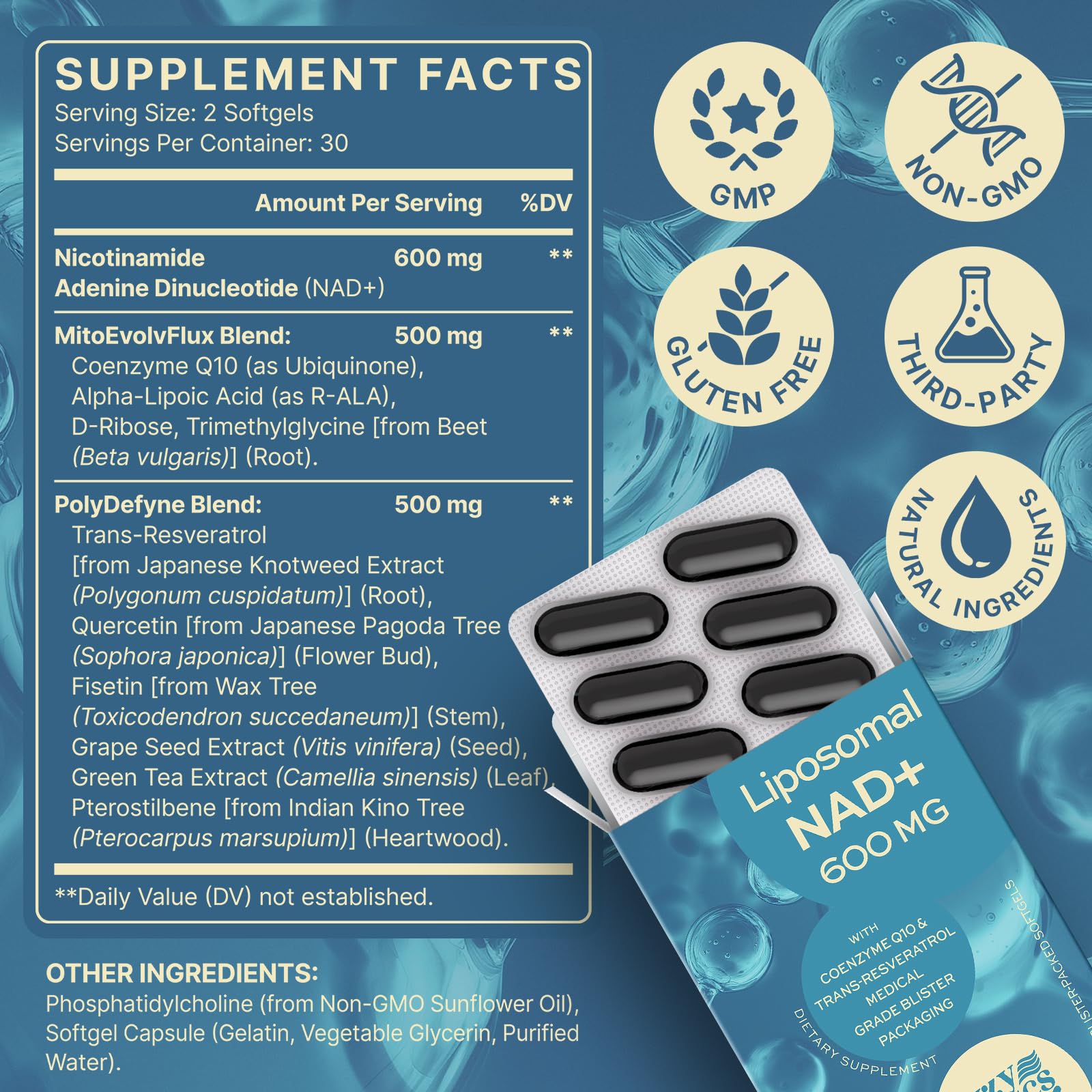 Amazon.com: SYZY GENICS NAD+ Supplement 1600mg Extra Strength