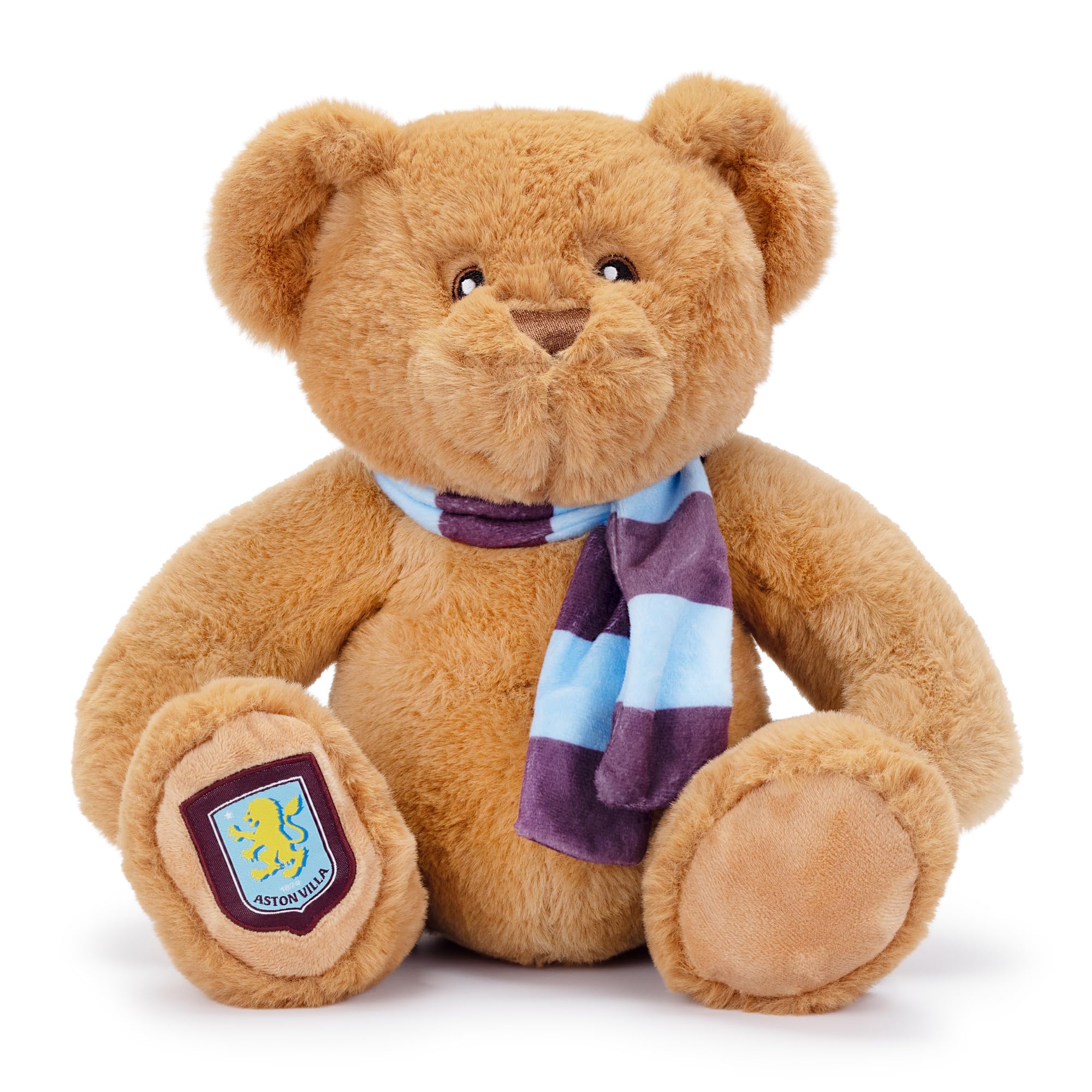 The Gift Scholars Official Aston Villa FC Teddy Bear Plush Toy - Great Christmas & Birthday Present for Boys, Girls All Villans Fans