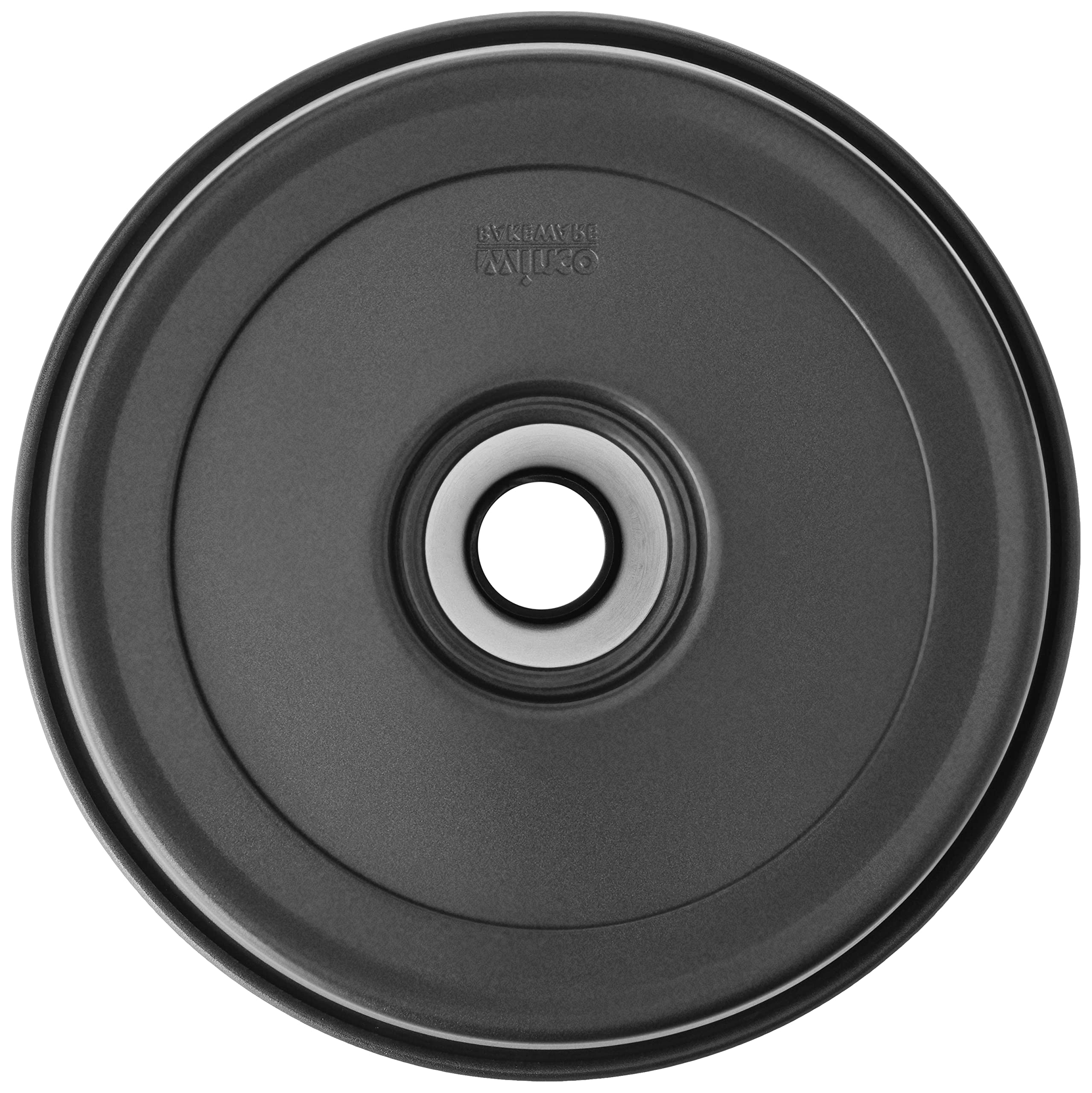 Winco CCP-10A - Molde para tartas (antiadherente, acero al carbono aluminizado, aluminio, negro)