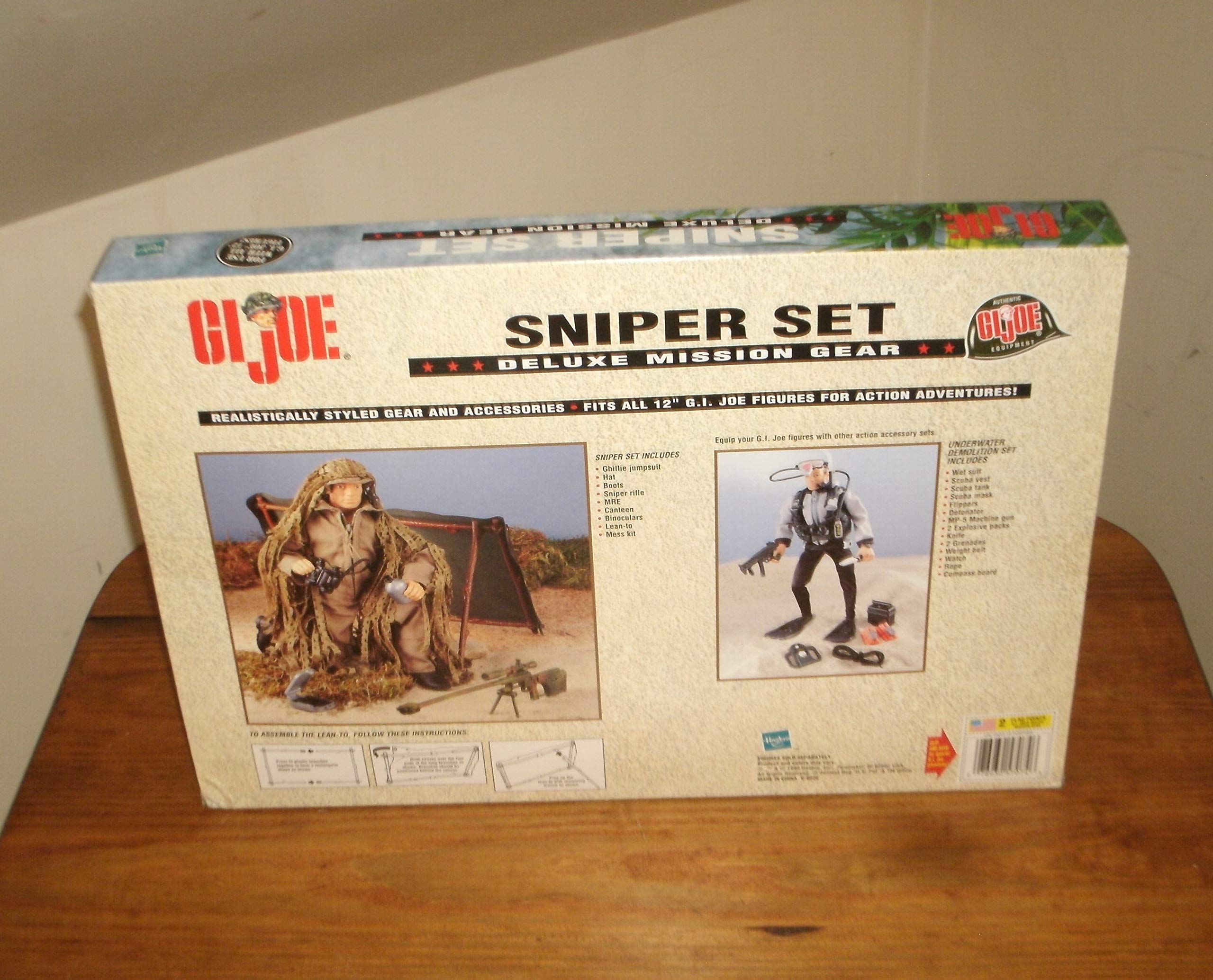 Amazon.com: Gi Joe Deluxe Mission Gear Sniper Set Includes Sniper 