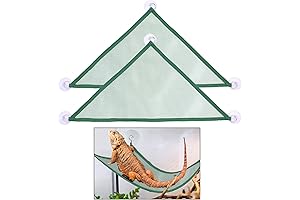 Aquarium Hammock for Axolotl: Bearded Dragon Lizard Lounger