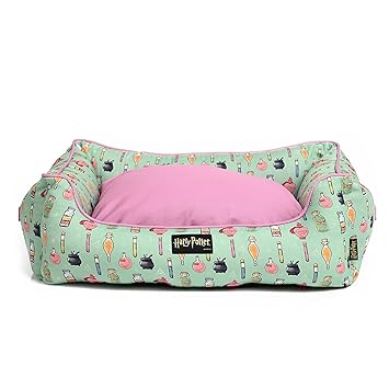 Harry Potter - Potions in Motions Dog Bed - by Mutt of Course (Color - Green) (Medium)