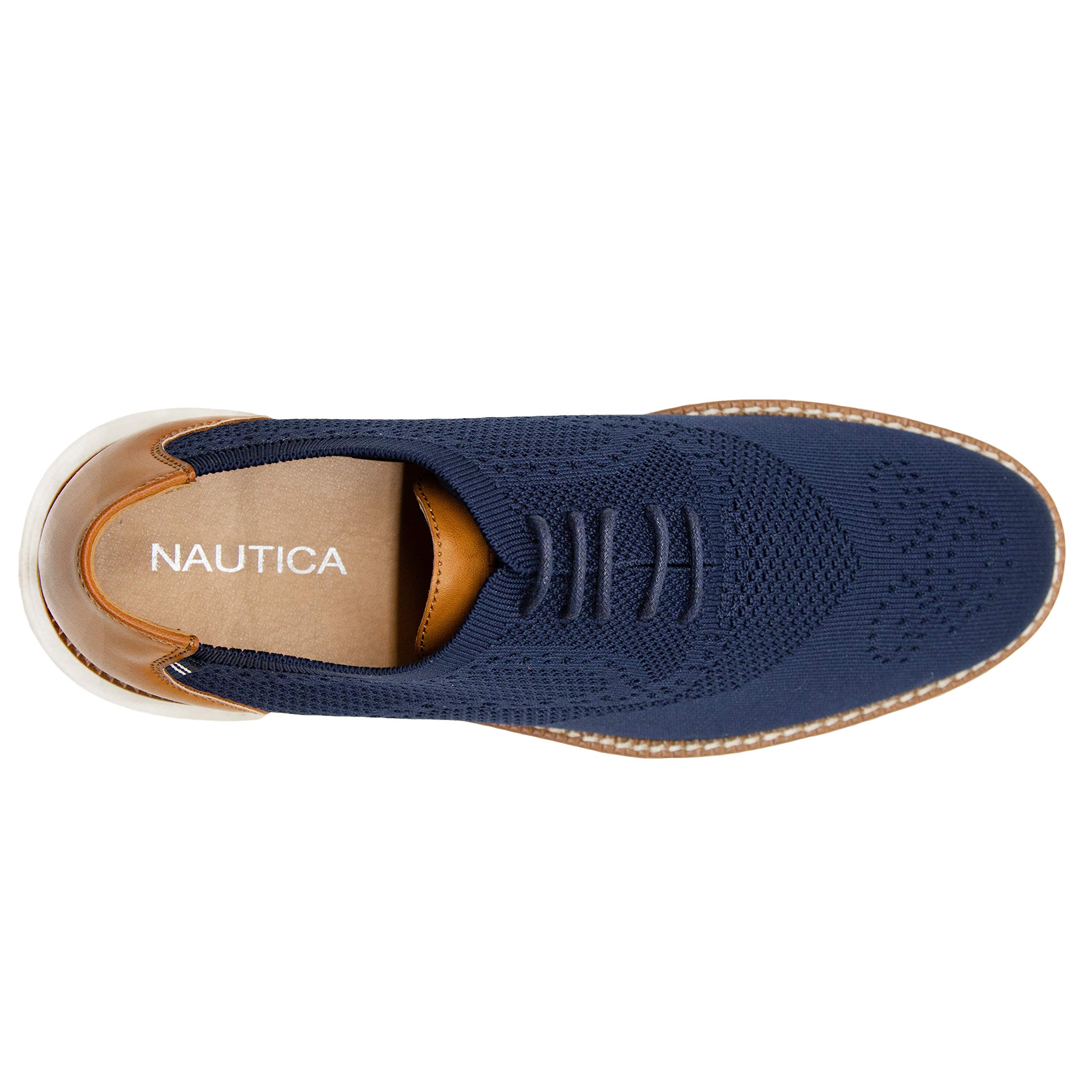 nautica dress shoes Motzer Shoe Canvas And Synthetic Nautica Men's Spinmaker Boat Shoes