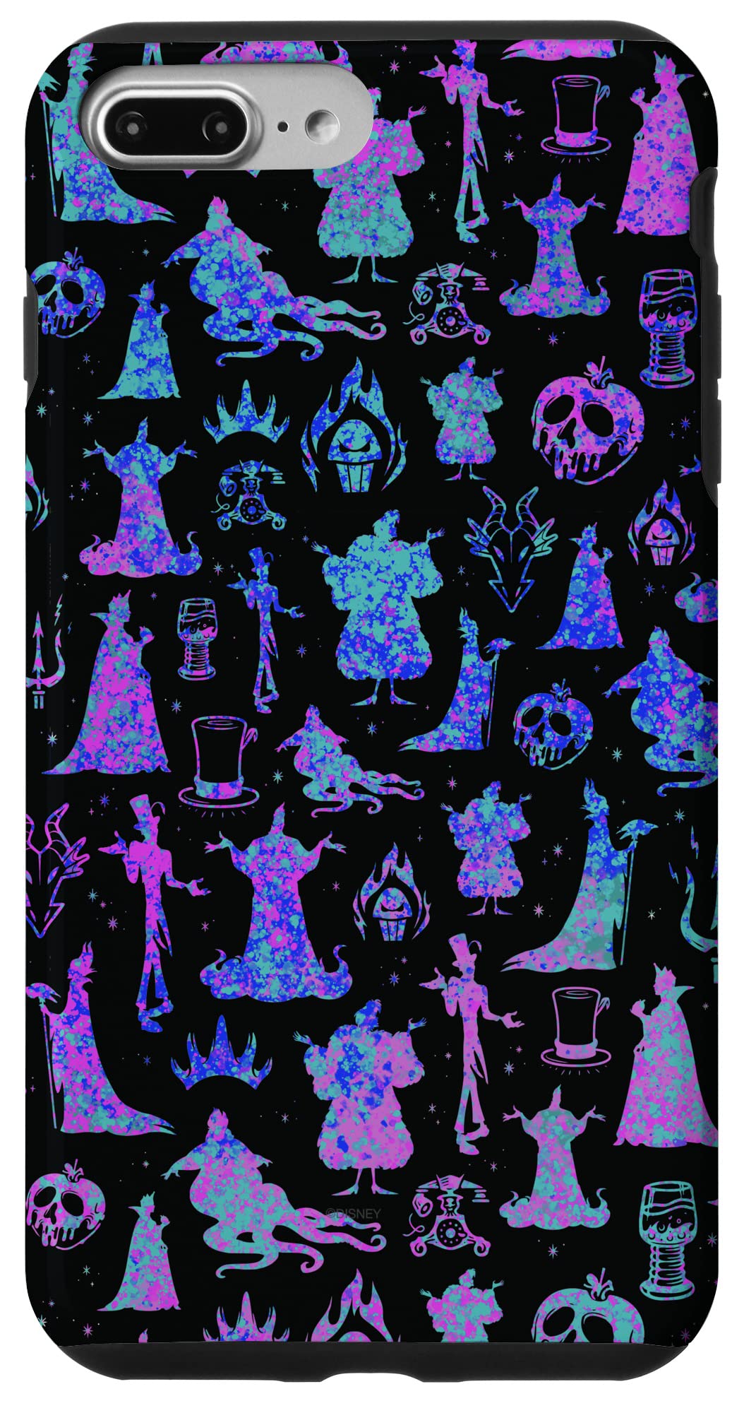 Coque iPhone 7 Plus/8 Plus Disney Villains accessoire mode en soirée