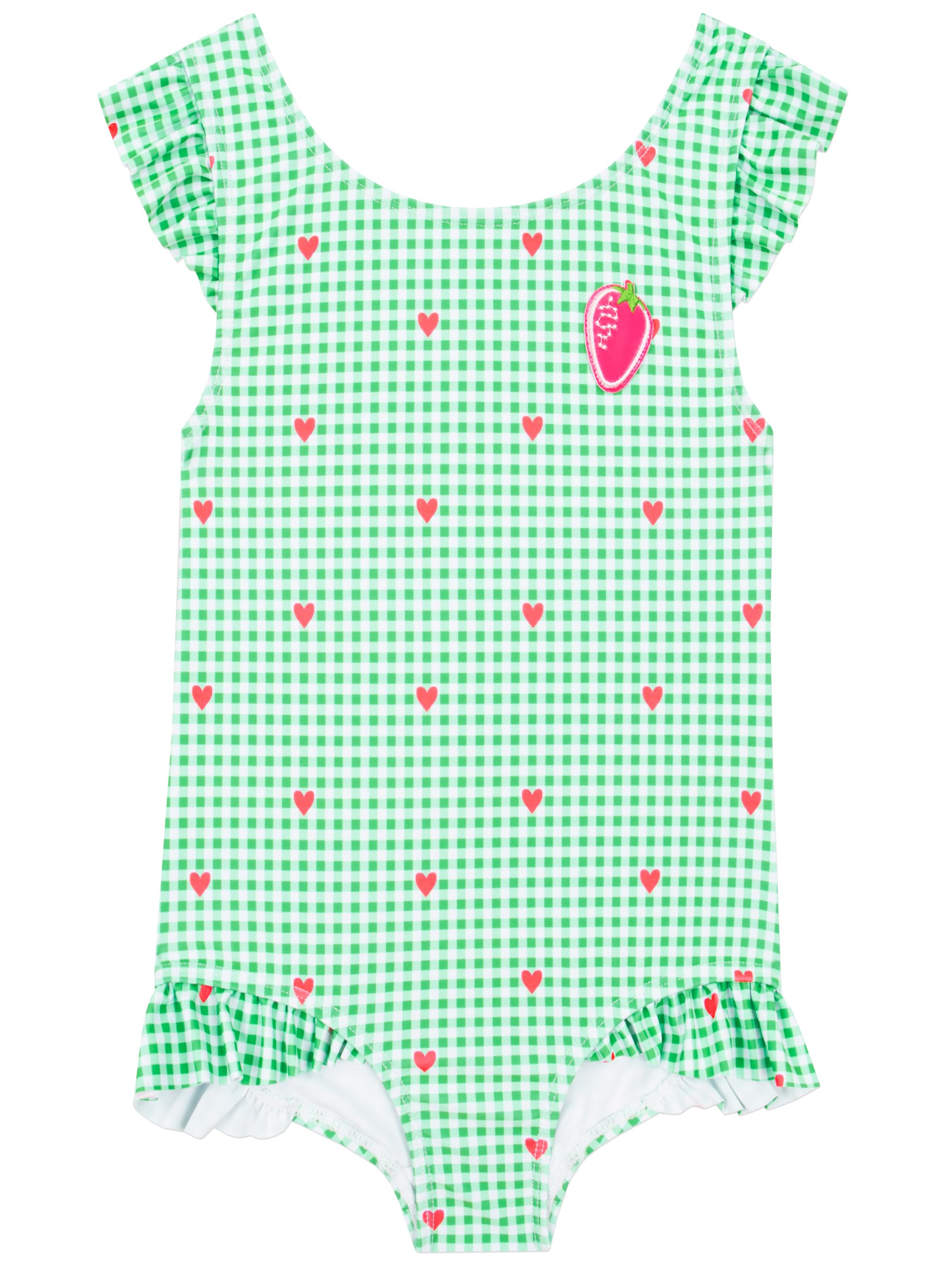 Harry Bear Girls Swimsuit - Green - 3-4 Years