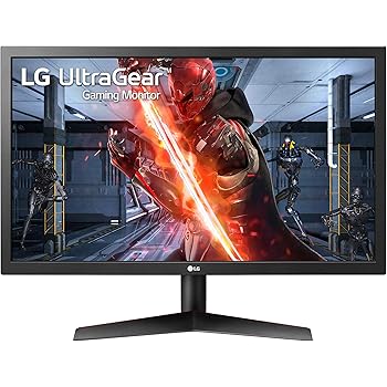 LG 24GL600F UltraGear Monitor Gaming 23.6" Full HD LED, 1920 x 1080, 1 ms, Radeon FreeSync 144 Hz, Contrasto Dinamico 5 M, 2 x HDMI, 1 x Display Port, Uscita Audio, Multitasking