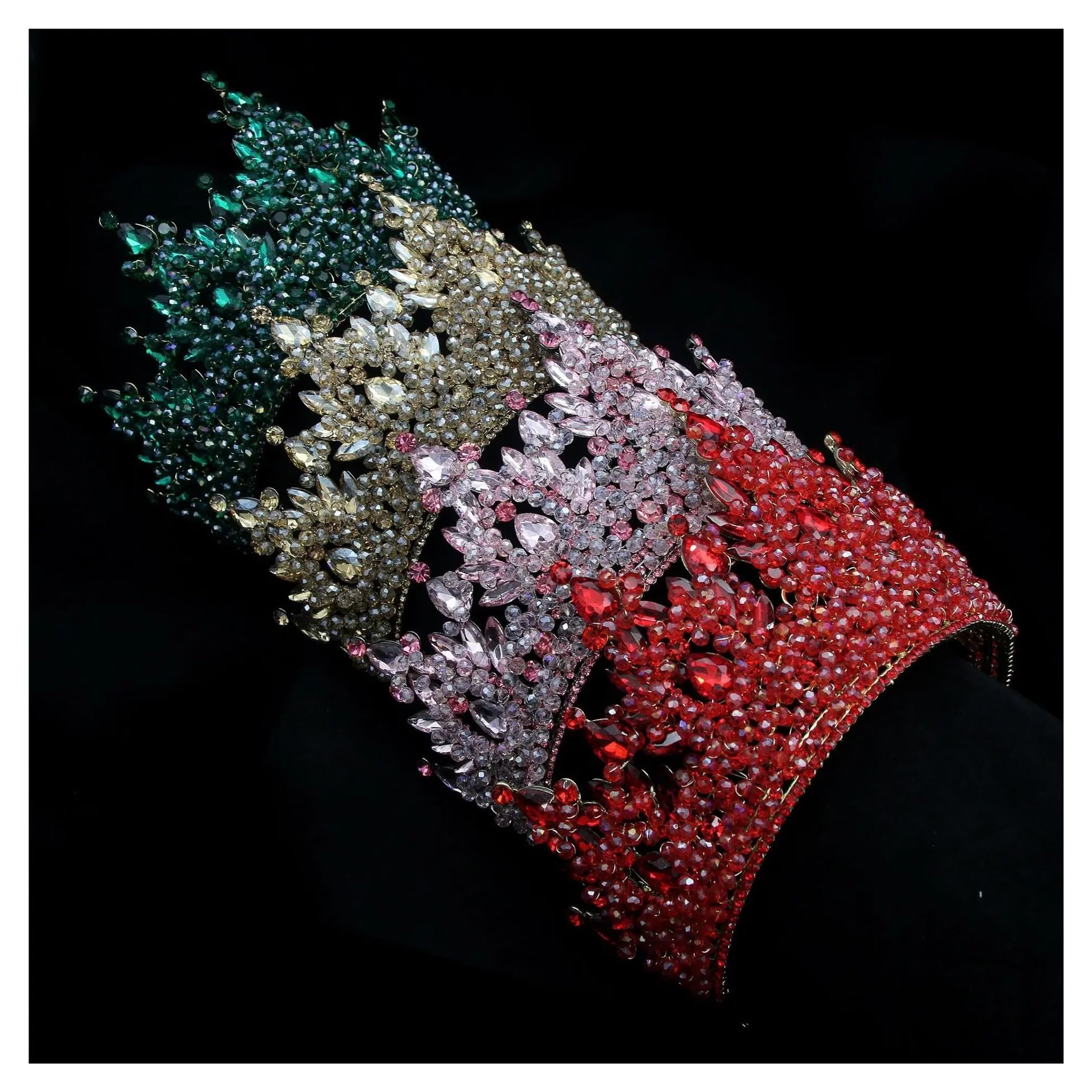 Tiara de boda cristal Para Fiestas Y Reuniones