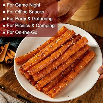 Whitejianpeak 2 Packs Latiao Spicy Strips, 70g/2.46oz per Pack