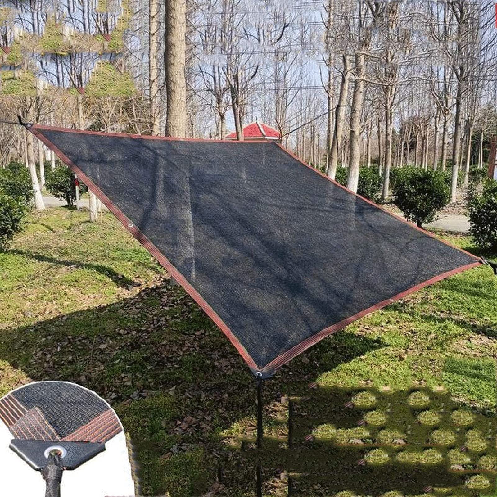 6 x 12 m, 85 % schattiges Gewächshaus-Schattennetz, strapazierfähig, Schattenstoff, Terrassenzaun, Sonnenschutz, hohe Dichte, 8 Nadeln, für Garten, Blumen, Pflanzen, Terrasse, Rasen, Schatten