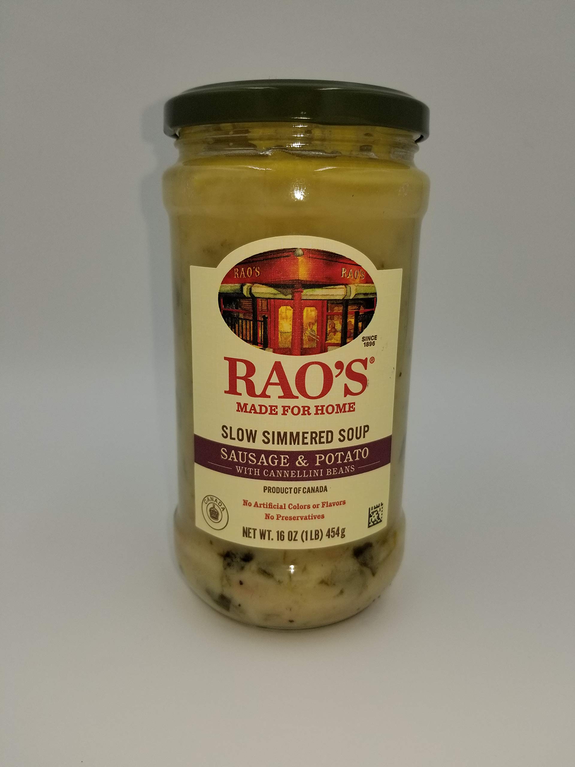 Rao's Made for Home Sausage & Potato Soup, 16oz, Real Vegetables, Traditional Italian Heat and Serve Soup