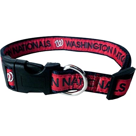 mlb dog collars