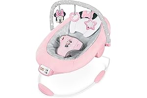 Bright Starts Disney Baby MINNIE MOUSE Comfy Baby Bouncer: Sweet Snoozing Spot...
