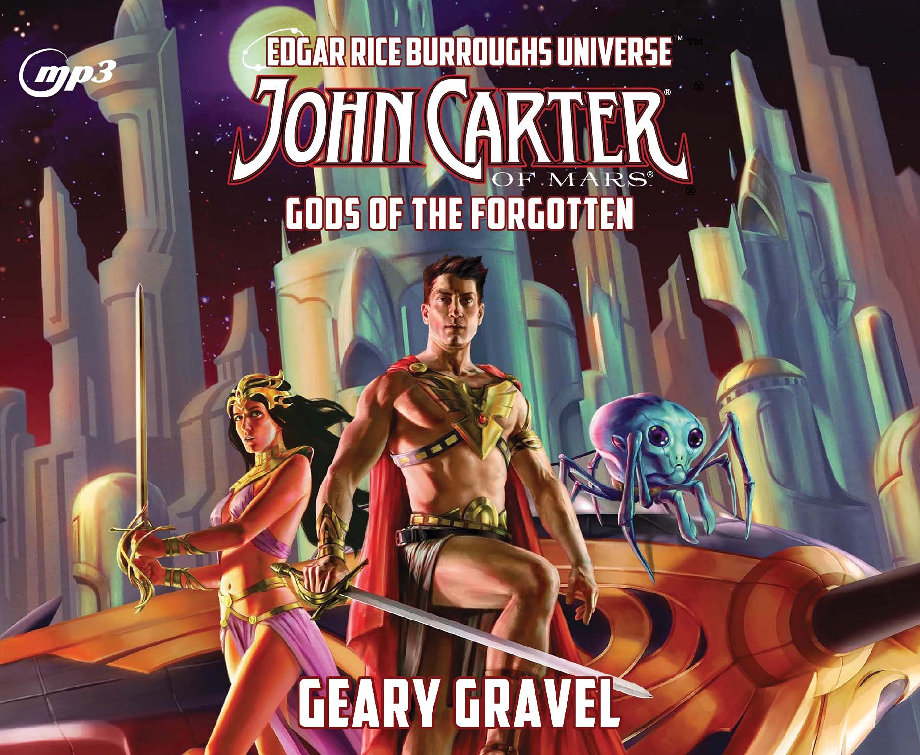 Book cover for John Carter of Mars: Gods of the Forgotten
