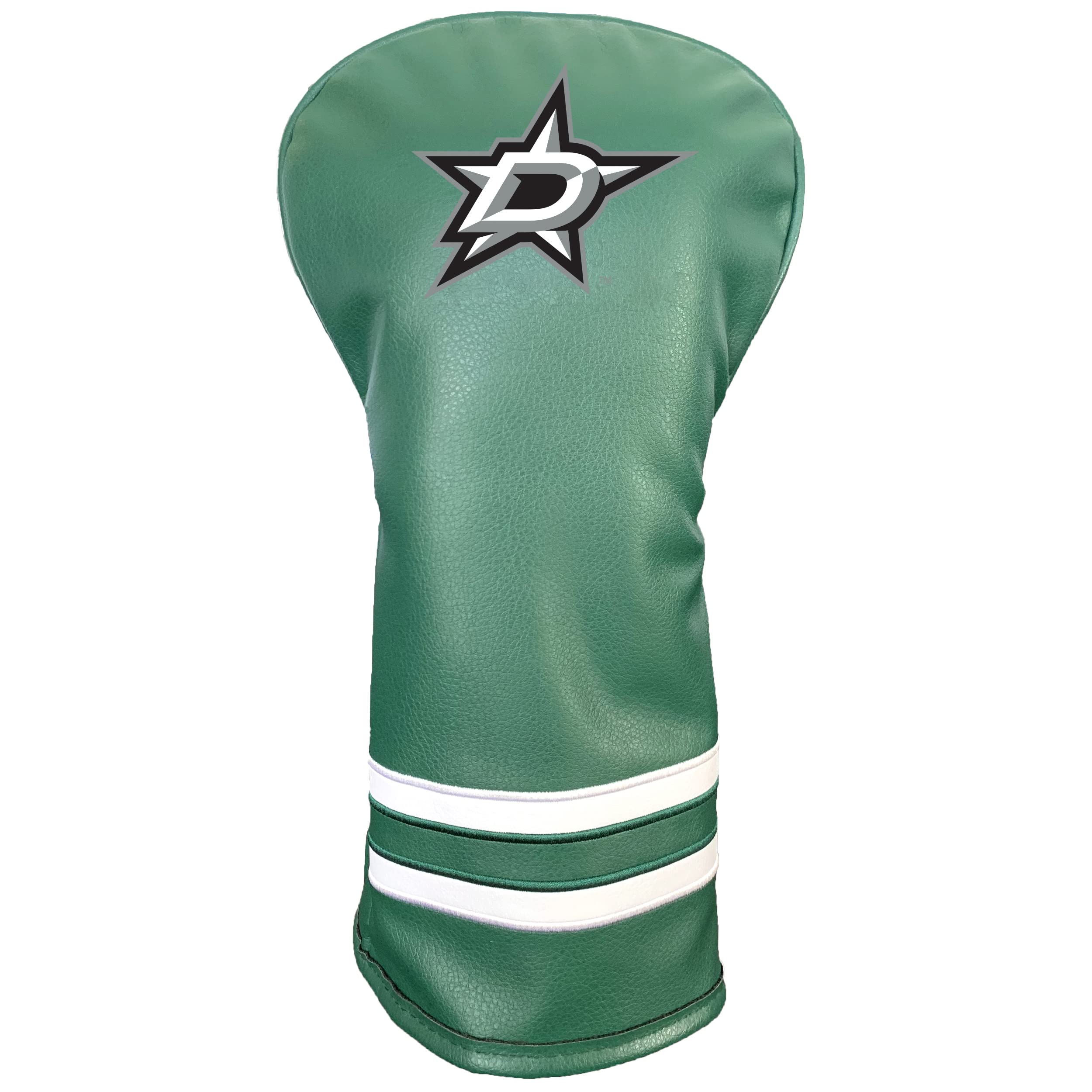 Team Golf NHL Dallas Stars Vintage Driver Headcover - Printed Team Golf NHL Vintage Driver Golf Club Headcover, Form Fitting Design, Retro Design with Fleece Lining for Extra Club Protection โ image 1