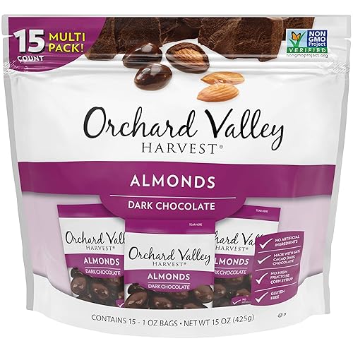 Orchard Valley Harvest - Cerezas de chocolate amargo