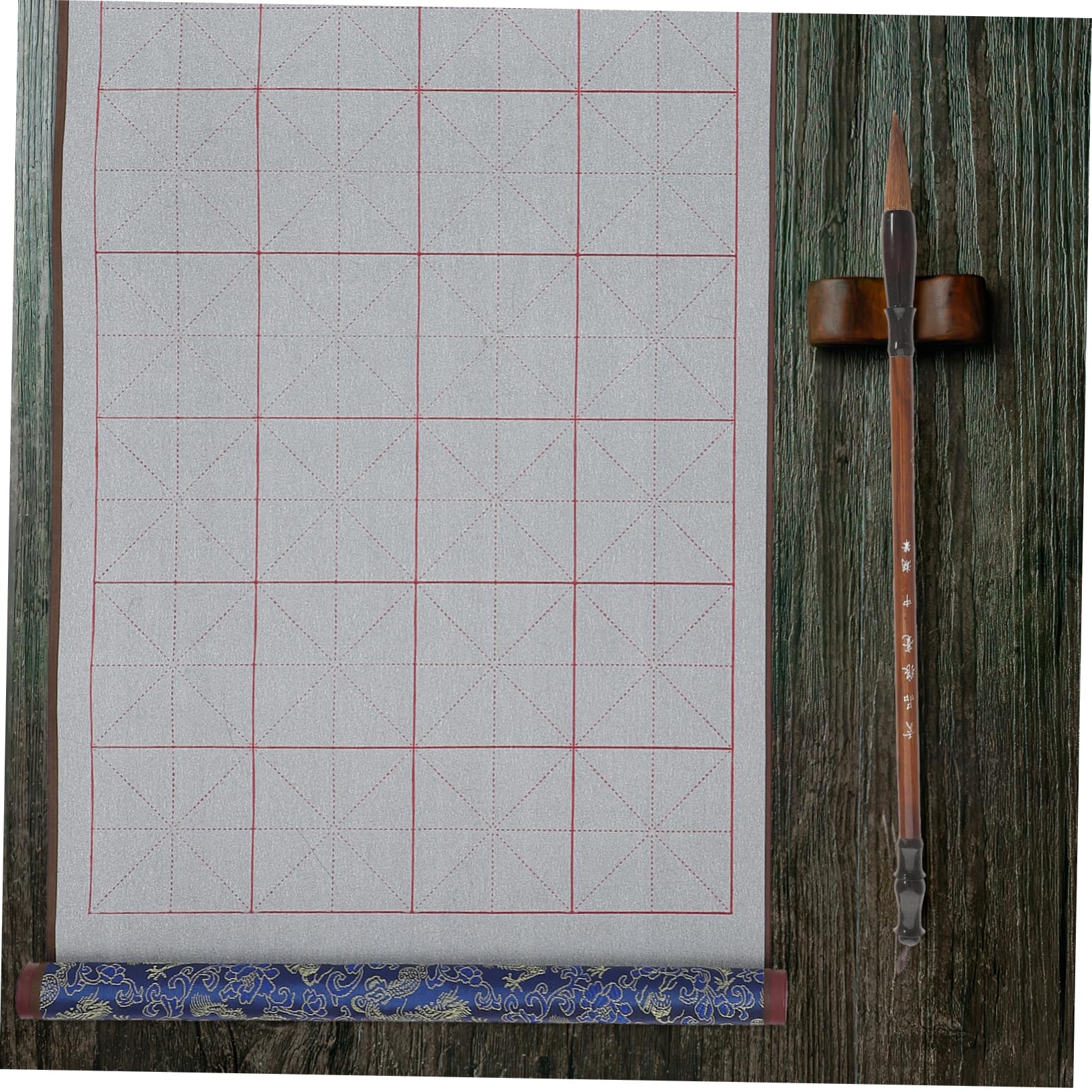 Housoutil Juego de Caligrafía Paño para Escribir Agua, Reutilizable y Portátil, para Principiantes, Práctica de Escritura y Pintura