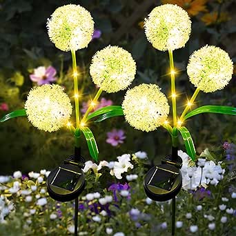 Solar Led Light Outdoor Waterproof Fireflies Lights Lawn Lamp Garden...