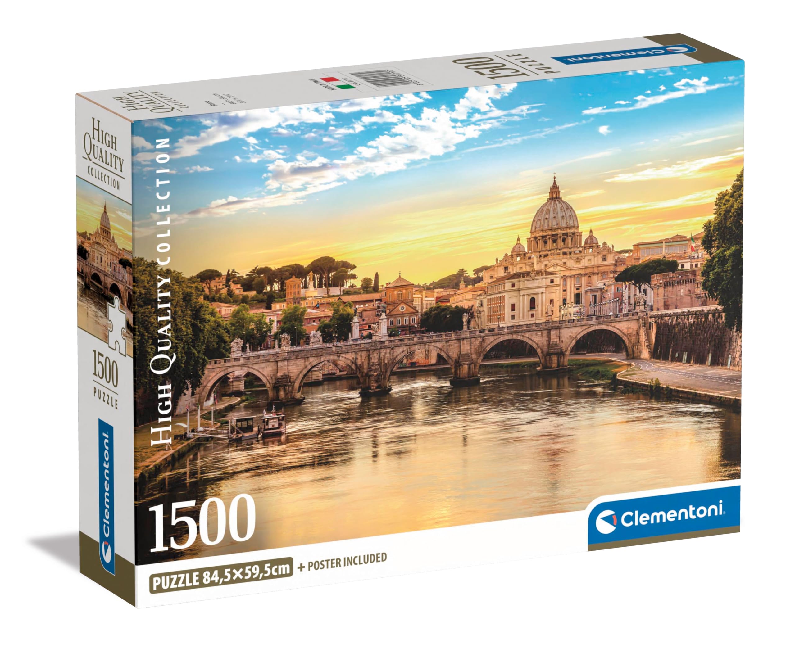 Clementoni Rome, Italy 1500 Piece Jigsaw Puzzle Toys 31717