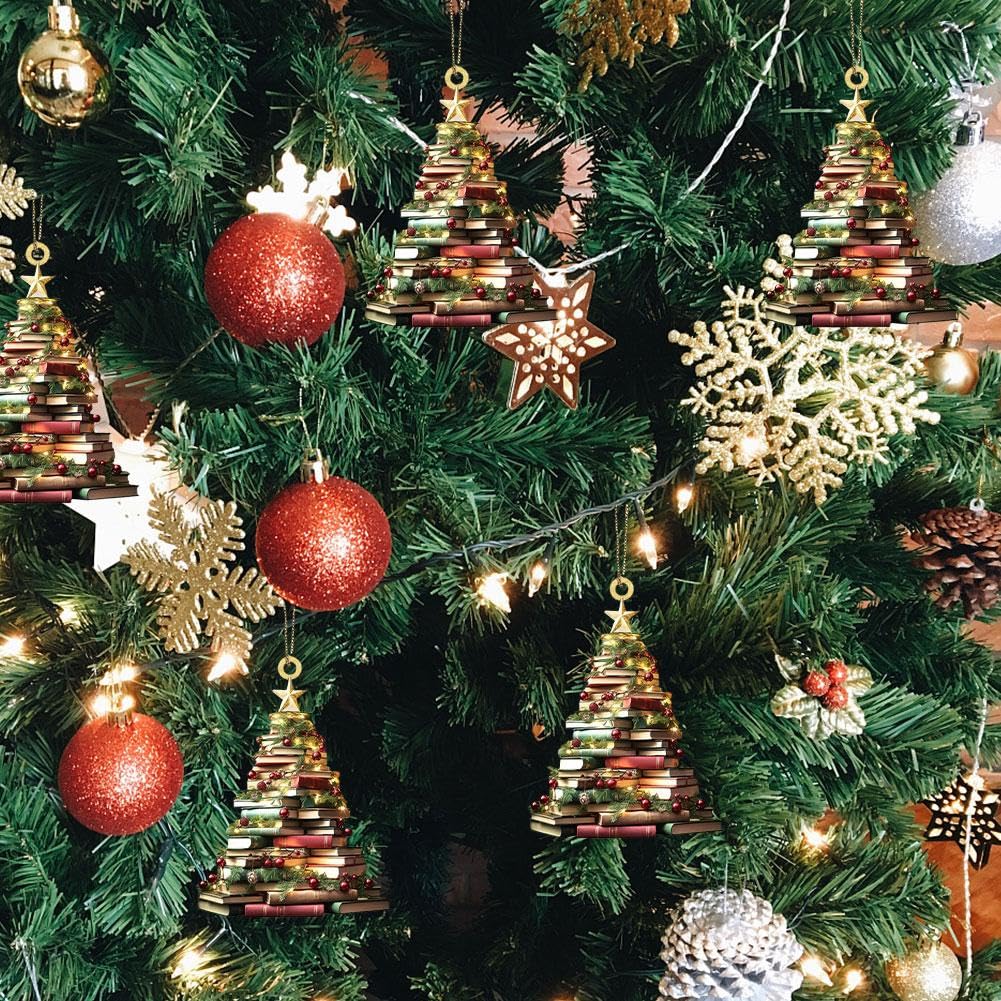 Décoration De Sapin De Noël En Acrylique 2D à Suspendre Pour