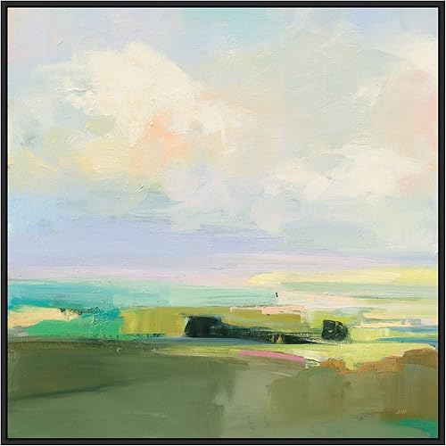 Miniatura 7 de Amanti Art Lienzo enmarcado para pared, 22 x 22 pulgadas, cielo de verano IV por Julia Purinton, lienzo enmarcado para pared, obras de arte de