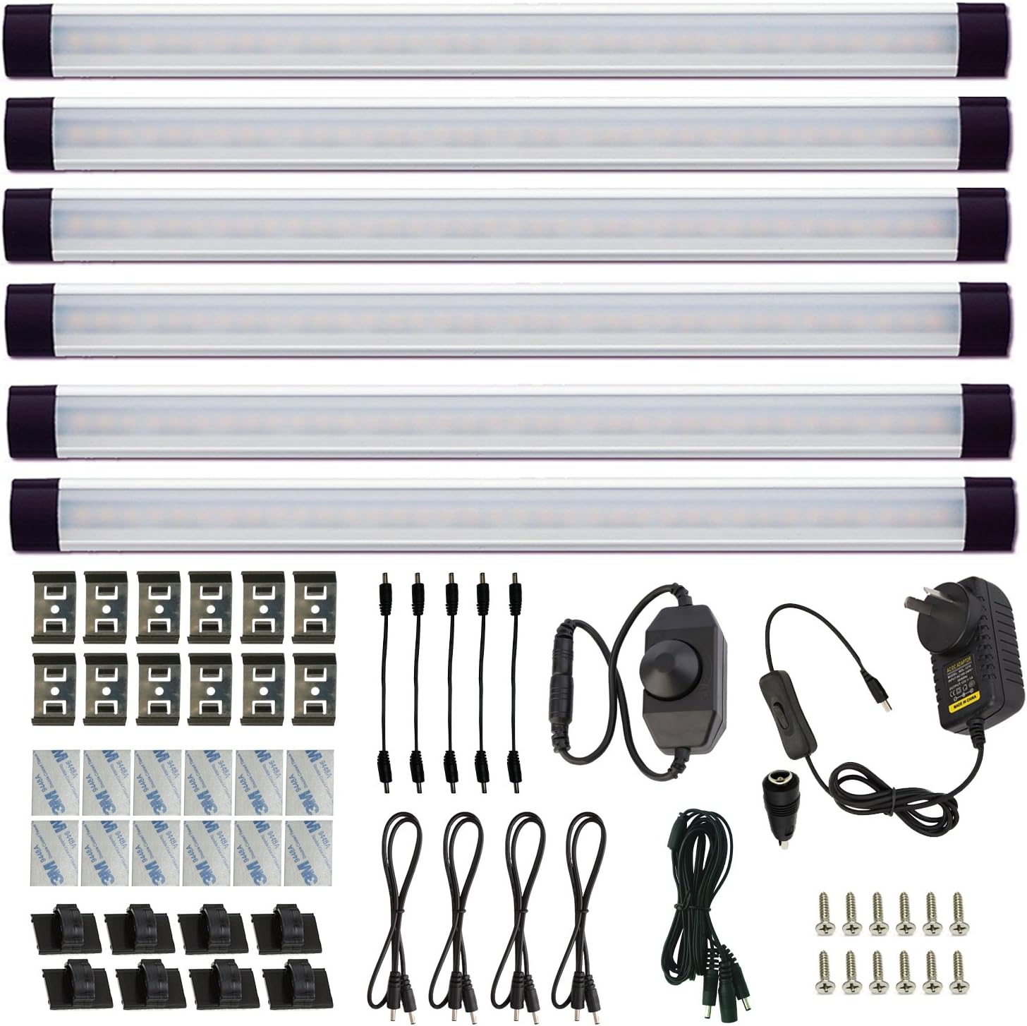 AIBOO Dimmable LED Under Lighting Under Counter LED Light Bar