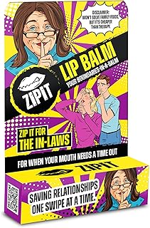 Zip It For In-Laws Lip Balm - Salvando relaci...