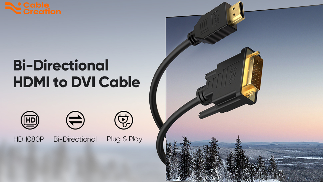 Cavo HDMI ''tipo A'' maschio / DVI-D(18 1) maschio 2m - colore nero Cavo HDMI ''tipo A'' maschio / DVI-D(18 1) maschio 2m - colore nero