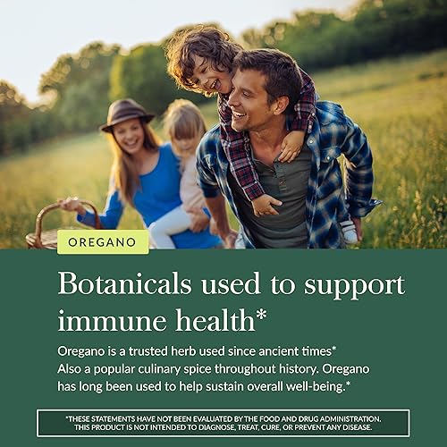 Vista 5 de Gaia Herbs Aceite de orégano - Suplemento de apoyo inmunológico y antioxidante - con aceite de orégano, carvacrol y timol* - 180 fito-cápsulas