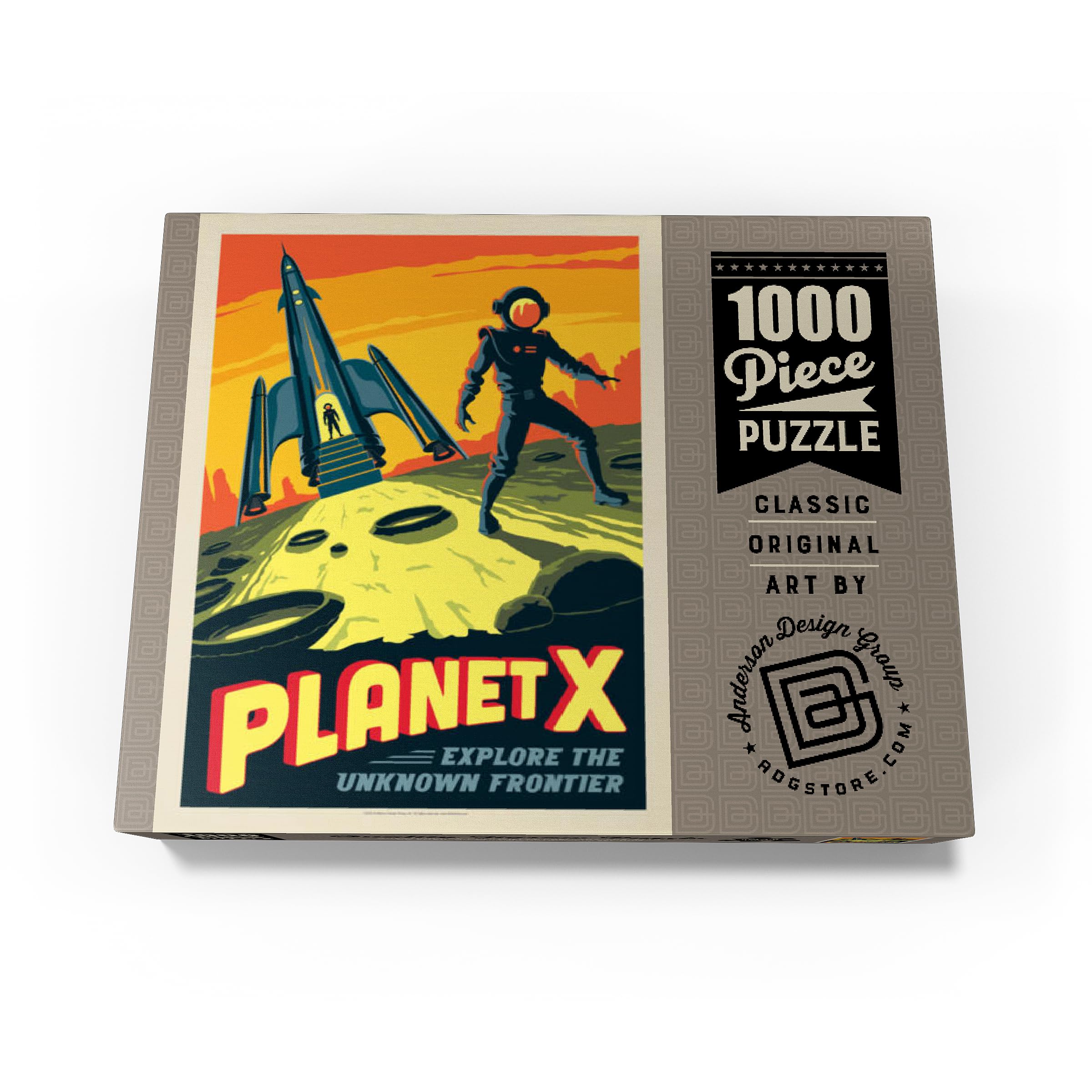 Amazon.com: MyPuzzle Planet X, Vintage Poster - Premium 1000 Piece