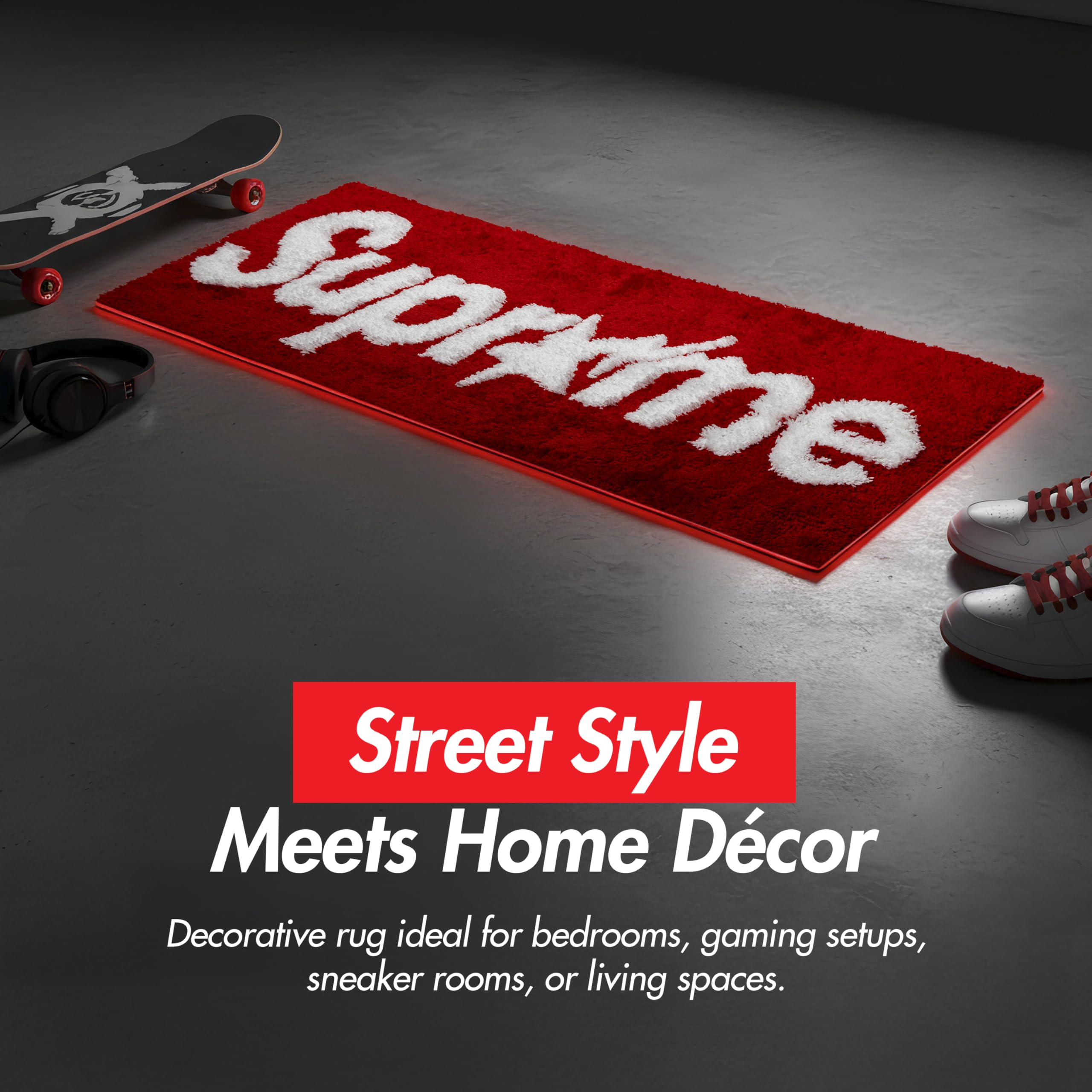 Amazon.com: HMZA Supreme Rug for Cool Room Decor – Soft Microfiber