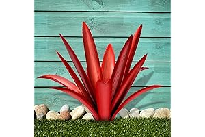 Rustic Metal Agave Plant Sculpture