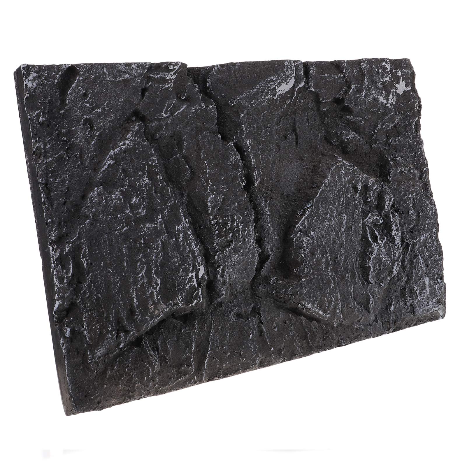 Alipis 3D Pu Material Turtle Tank Background Board Reptile Habitat Decor 17.7X11.8 Inch Aquarium Wall Mounted Terrarium Backdrop