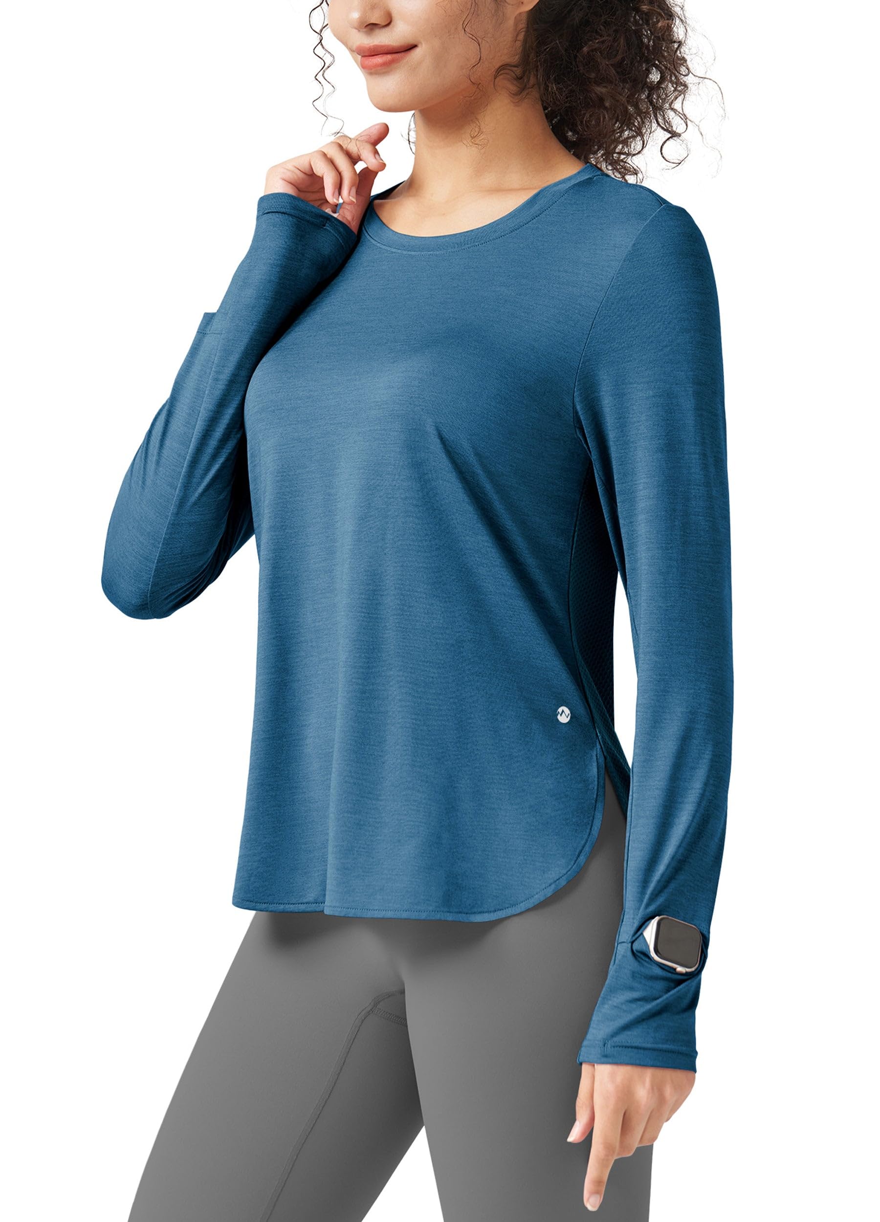 WILLIT Damen Sportshirt Gym Top Sport T-Shirt Oberteil Fitne