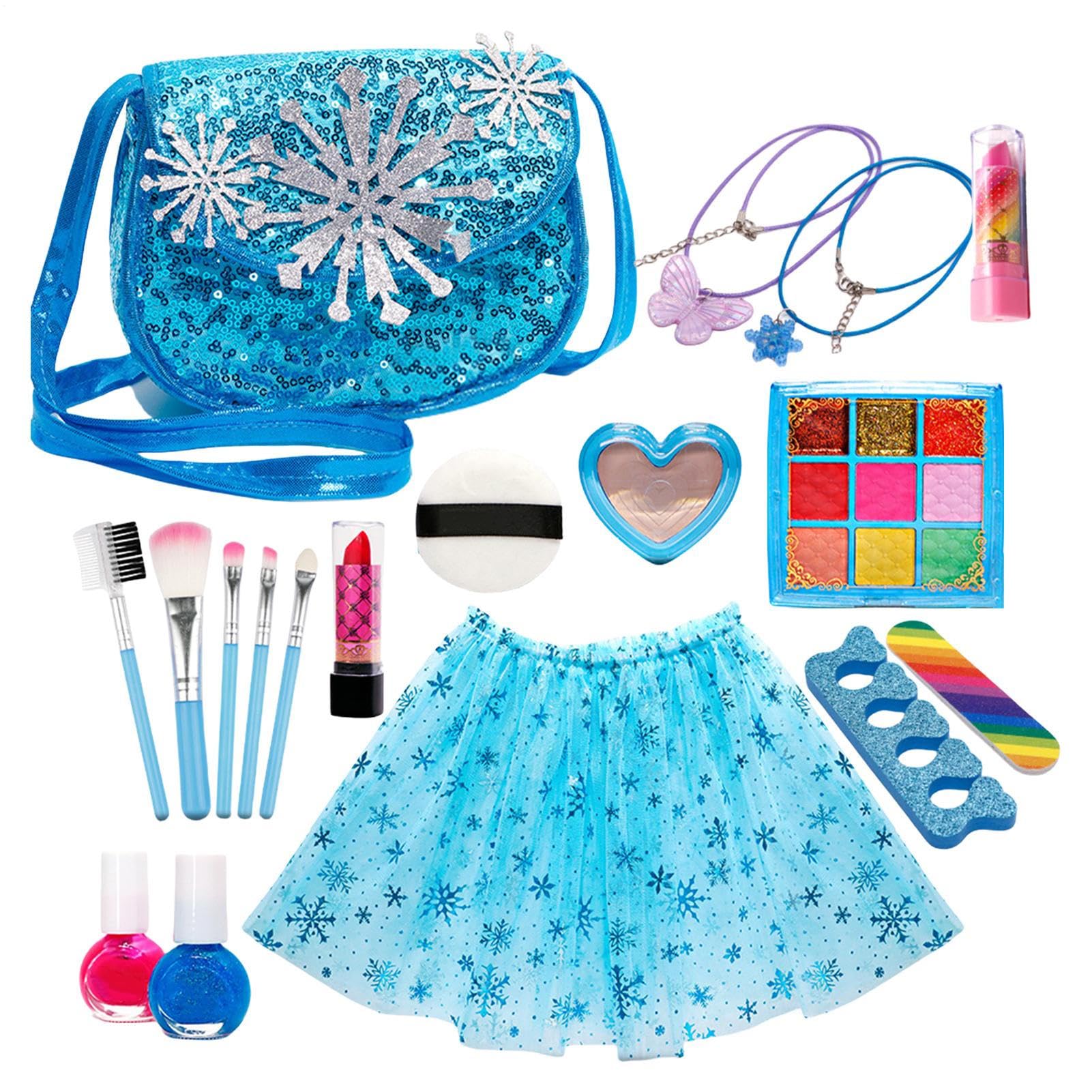Juego De Maquillaje para Niños Y Niñas Compacto Y Interactivo