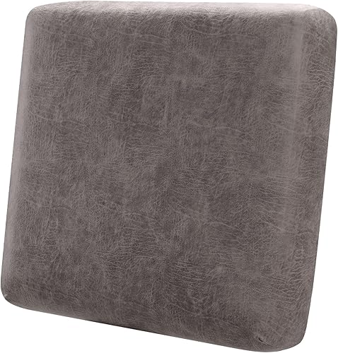 Miniatura 37 de Fuloon Fundas de cojín impermeables para sofá, fundas elásticas para cojín de asiento de sofá, protector de muebles sólido lavable, adecuado para