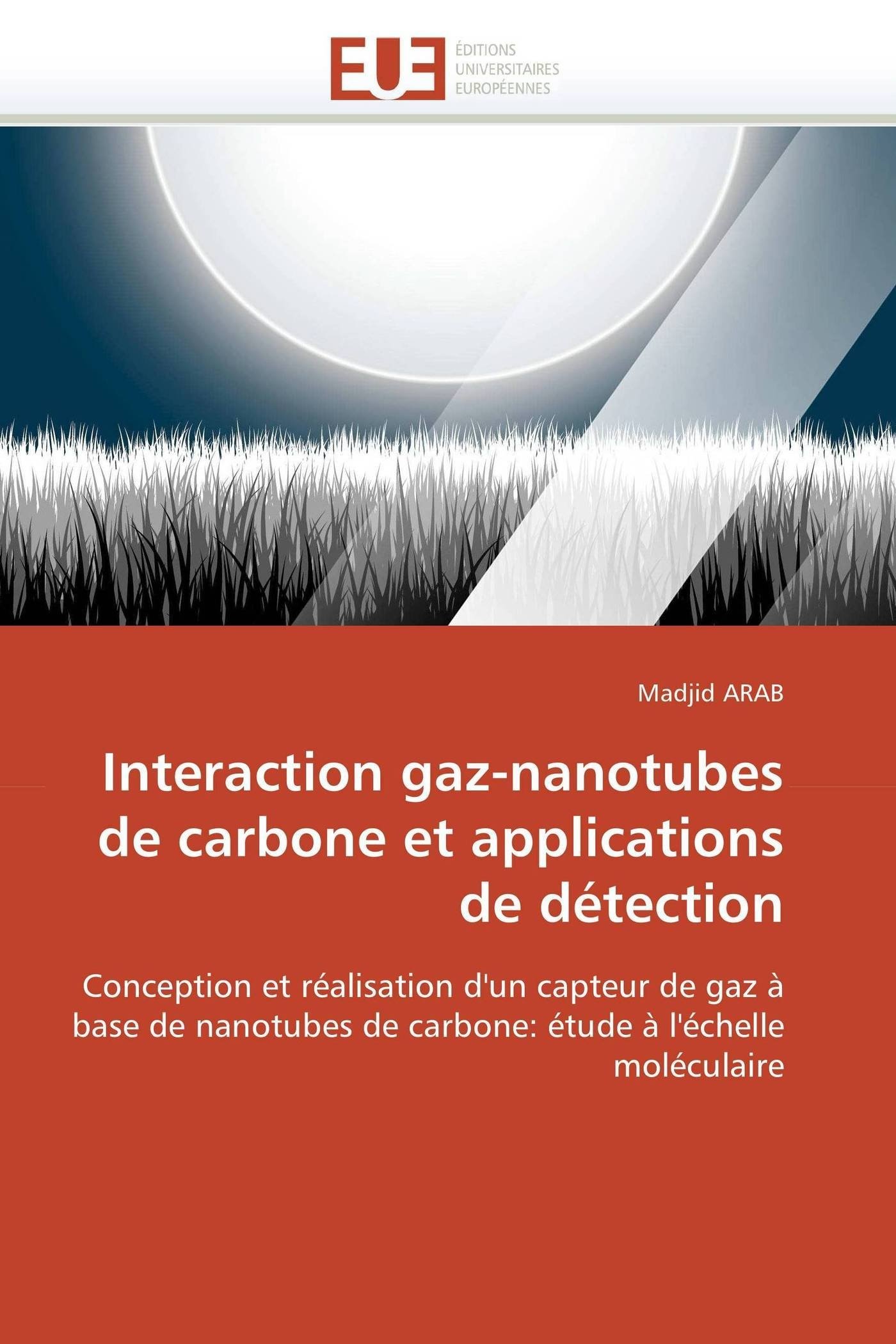 Interaction gaz-nanotubes de carbone et applications de détection: Conception et réalisation d'un capteur de gaz à base de nanotubes de carbone: étude à l'échelle moléculaire (Omn.Univ.Europ.)