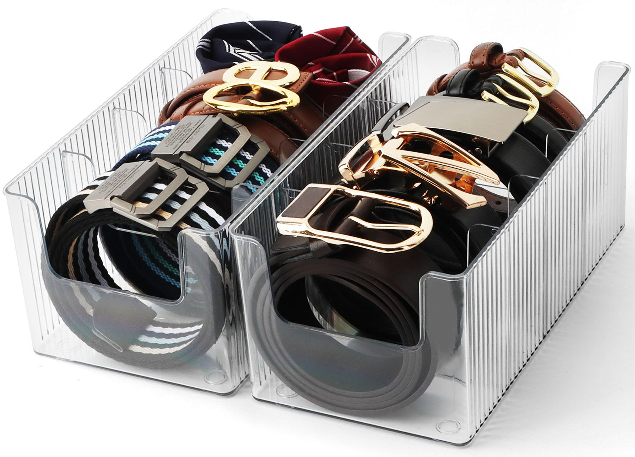 AUOIKK Acrylic 2-Pack Organizer