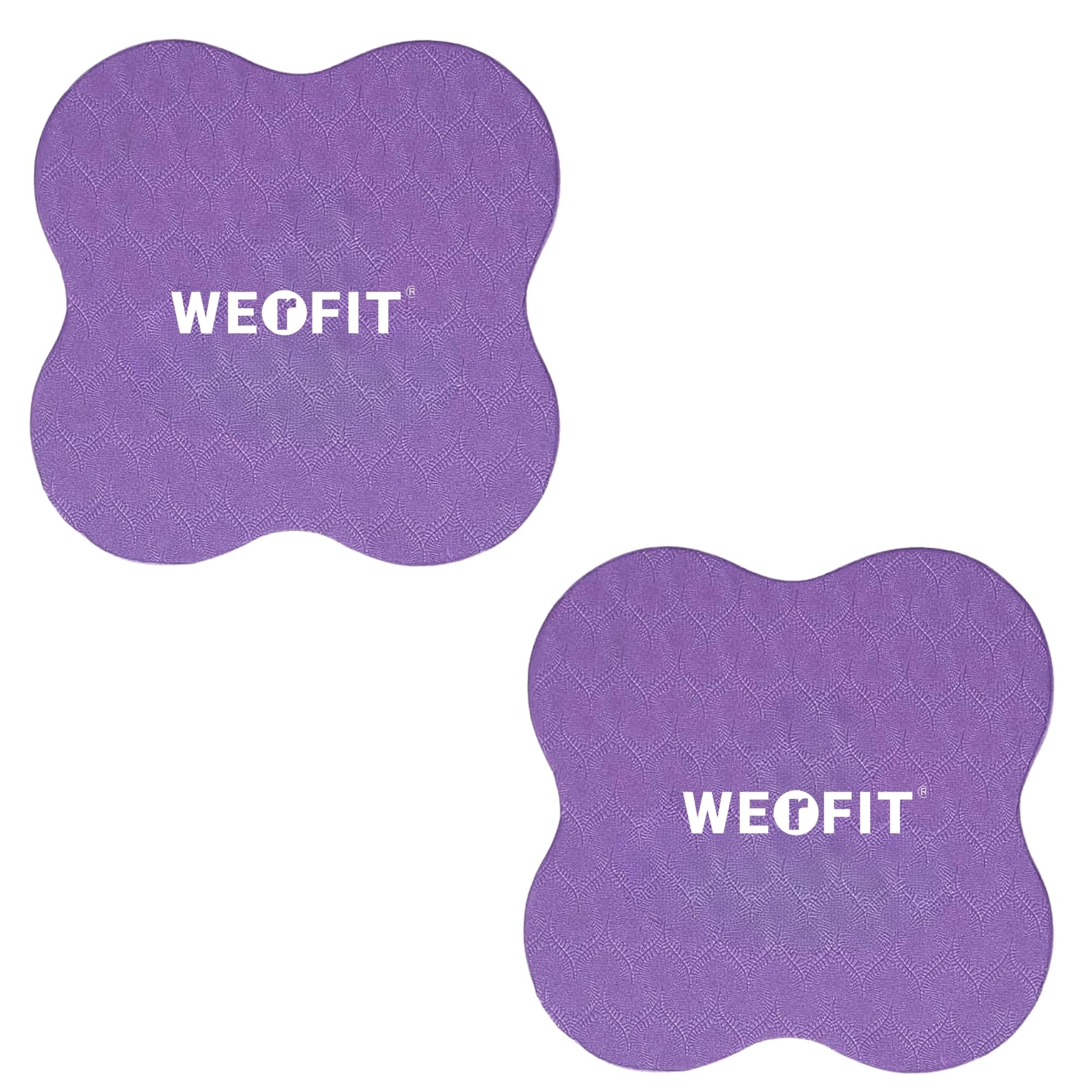 WErFIT EVA Foam Knee Pads for Yoga, Exercise & Floor Workouts | Non-Slip Cushion Support for Knees & Elbows | Soft, Durable & Portable Fitness Pads - Purple (Set of 2)-picture-13